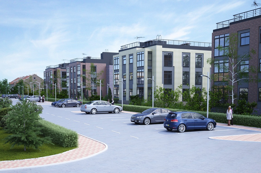 парковки в жилом комплексе